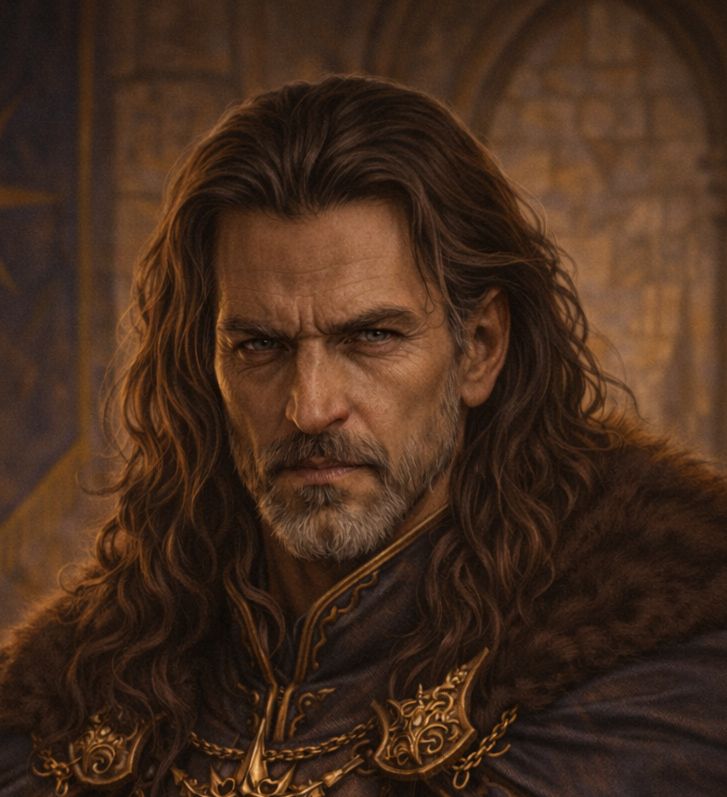 Portrait de Lord Halveren, le Renard d'Argent