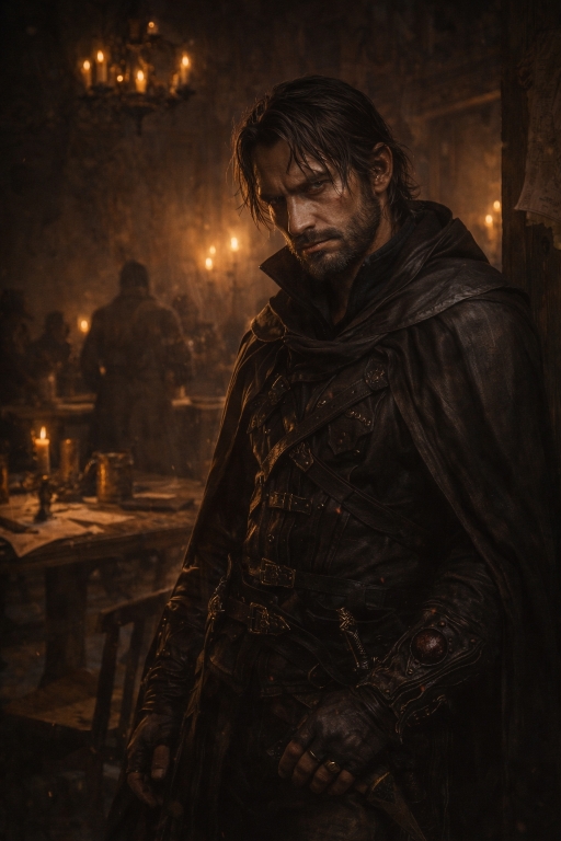 Portrait de Sorn Valdyr, Premier Voleur de Vaelris